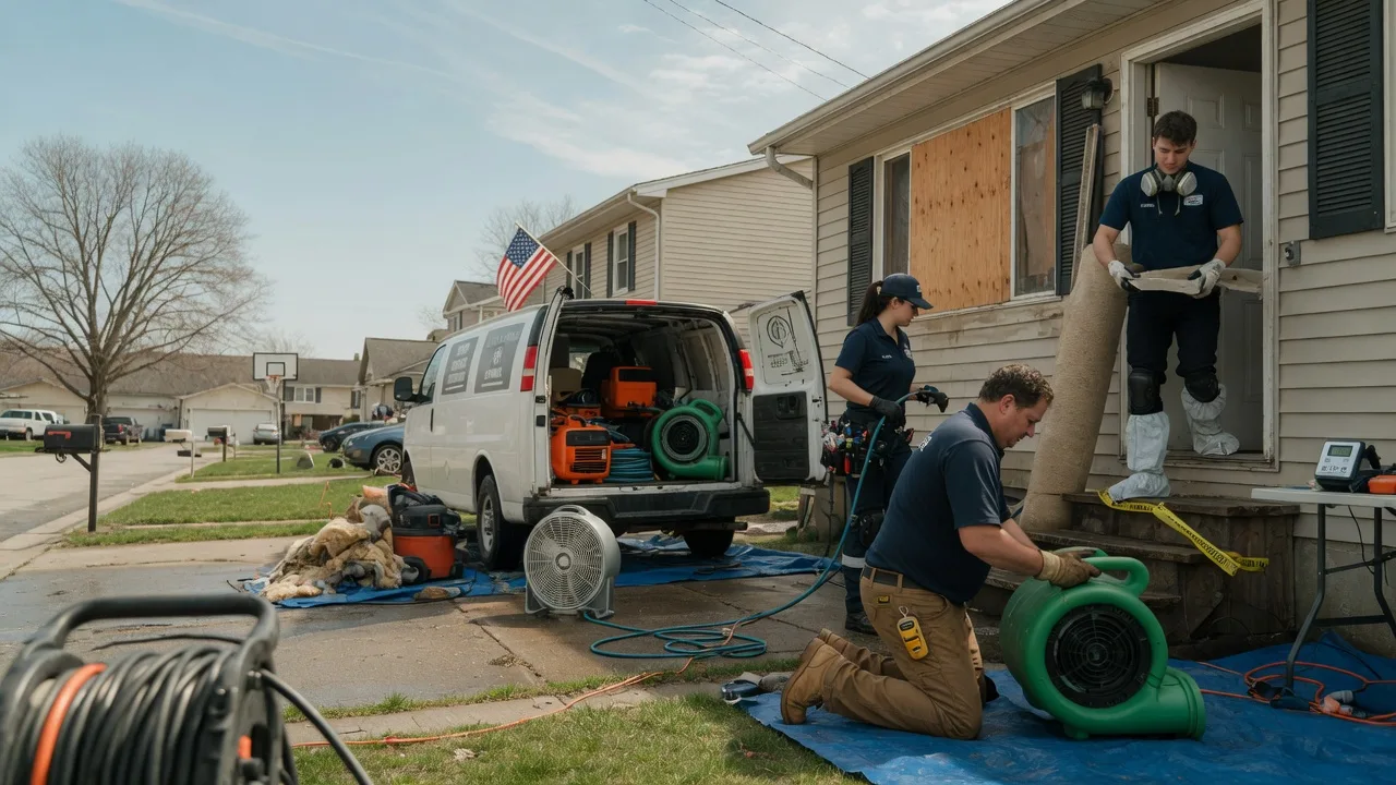Water Damage Restoration in Loganville, PA near me